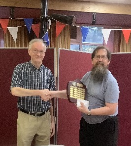 Welsh Winner With Co-organiser Martin Harvey